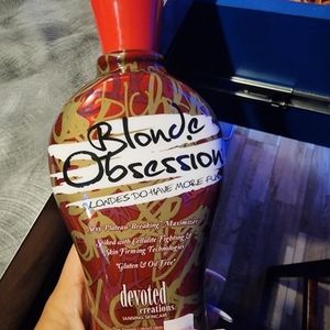 Blonde obsessions tanning lotion